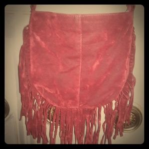 Fringe purse